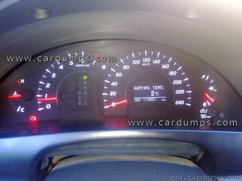 Toyota Camry 2010 dash 93c56 83800-33K70